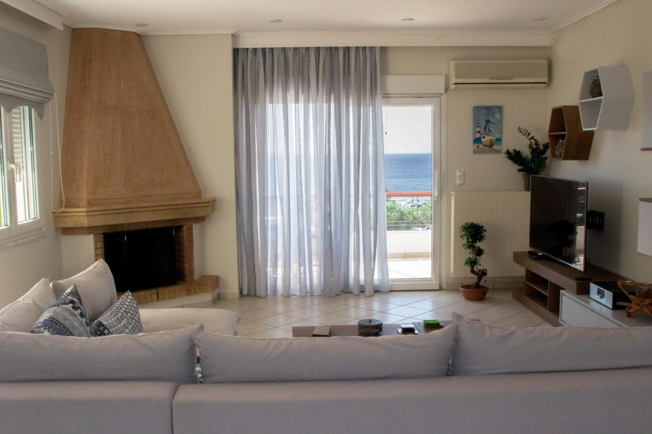 Saronida Luxury Seaview Apartment By The Sea מראה חיצוני תמונה